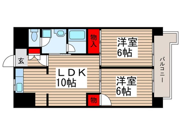 第124新井ビルの物件間取画像